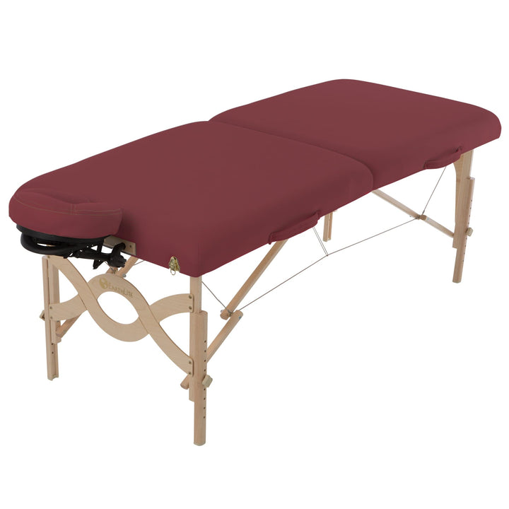 EarthLite Avalon XD™ Massage Table Package ERL-Burgundy / Flat DSP-ERL-FCCHR-AVALON-XD-BRG-FLAT