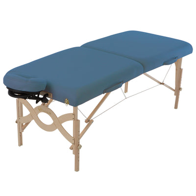 EarthLite Avalon XD™ Massage Table Package ERL-Mystic Blue / Flat DSP-ERL-FCCHR-AVALON-XD-MBL-FLAT