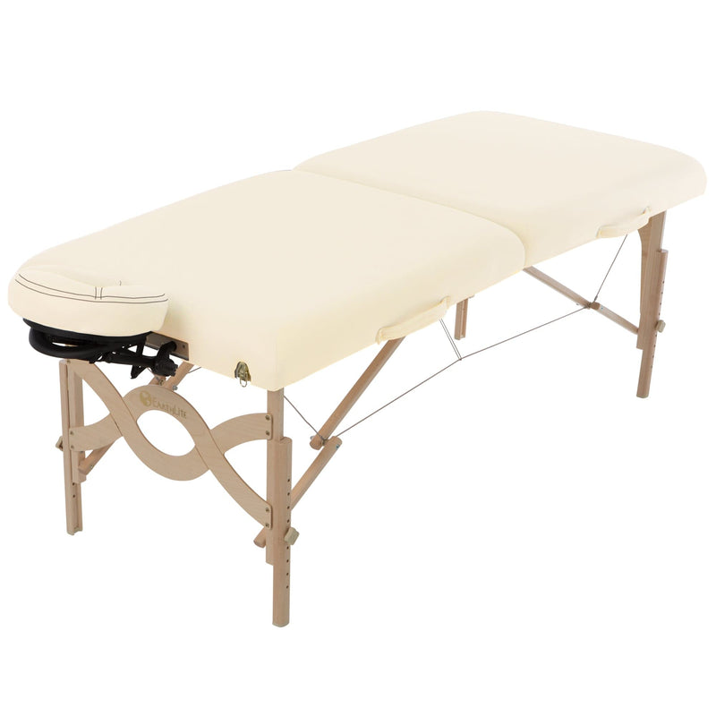 EarthLite Avalon XD™ Massage Table Package ERL-Vanilla Creme / Flat DSP-ERL-FCCHR-AVALON-XD-VAC-FLAT