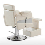 Brooks Salon Furnishing The Ivory Luxe Spa Chair Champagne White DSP-BBP-BBCHR-6154-9511CH