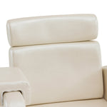 Brooks Salon Furnishing The Ivory Luxe Spa Chair Champagne White DSP-BBP-BBCHR-6154-9511CH