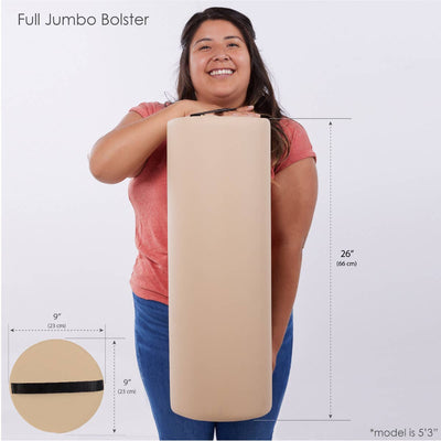 EarthLite Jumbo Round Bolster