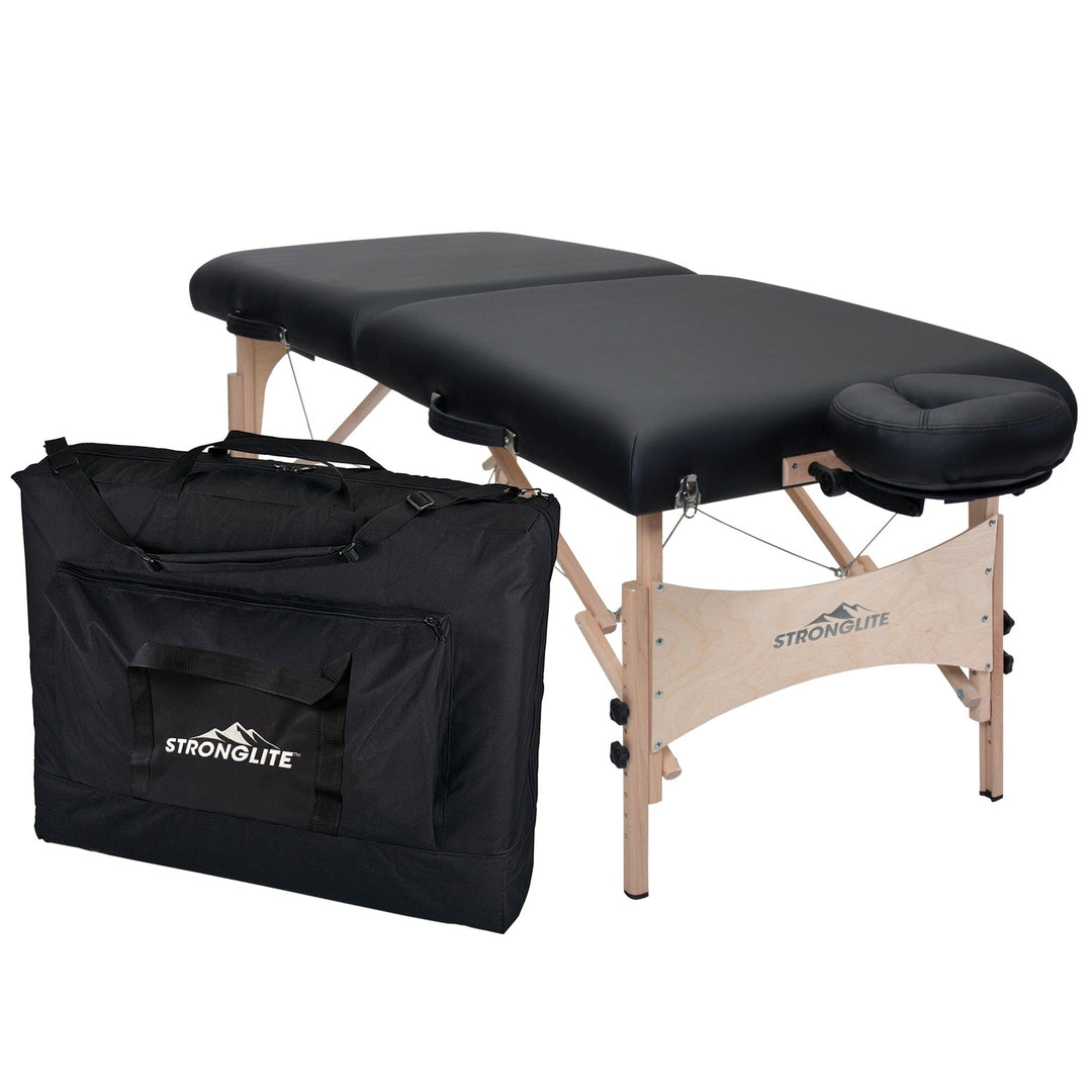 EarthLite Stronglite Classic Deluxe Portable Massage Table Package