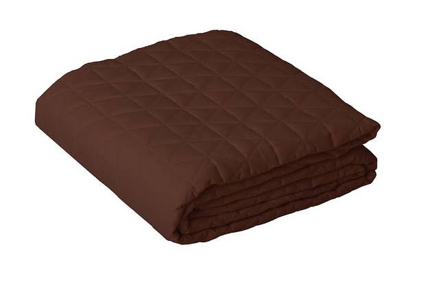 EarthLite Premium Microfiber Quilted Blanket ERL-Espresso DSP-ERL-PM-Quilted-BLANKET