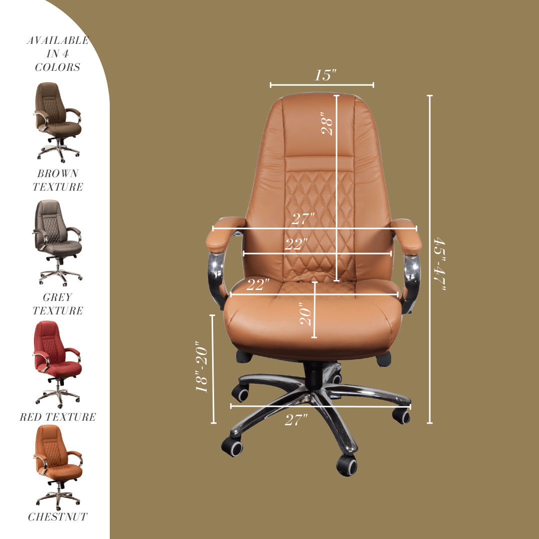 WS Nails Fiori High-back Customer Chair