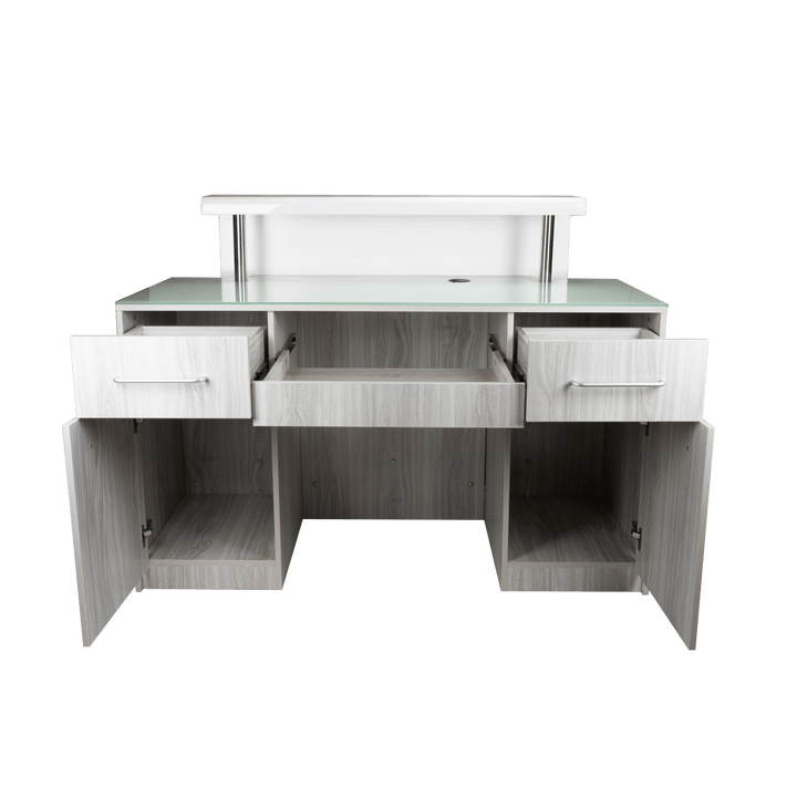 WS Nails Fiori Omni Reception Desk FF-WSN-NRTBL-OMNI