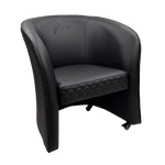 WS Nails Fiori Relax Customer Chairs WSN-Black / Customer Chair DSP-WSN-SYCHR-1