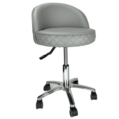 WS Nails Fiori Relax Stools WSN-Light Grey / Technician Stool FF-WSN-TCSTL-6