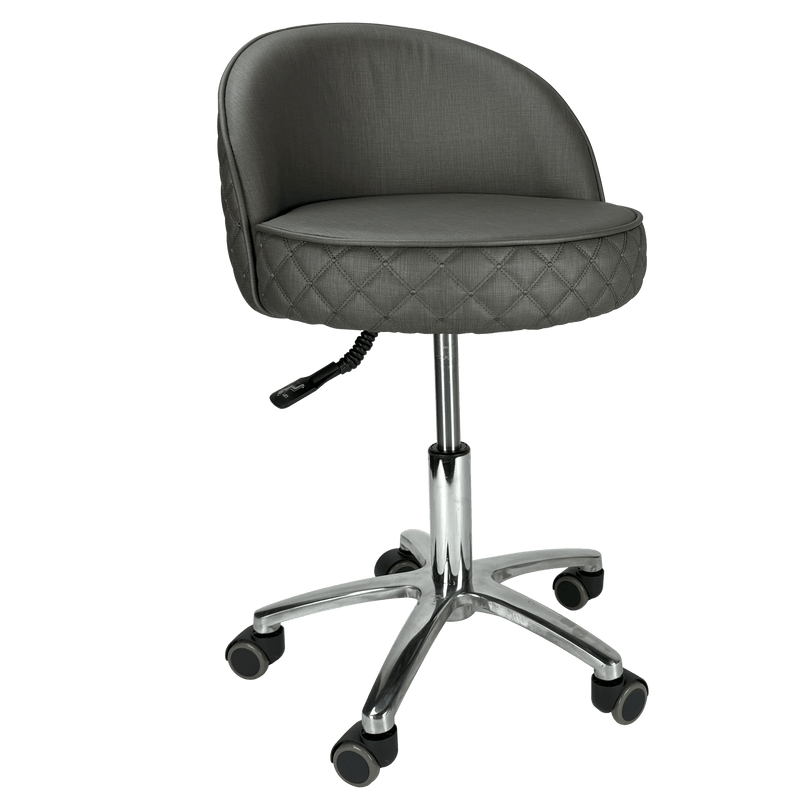 WS Nails Fiori Relax Stools WSN-Grey / Technician Stool FF-WSN-TCSTL-4