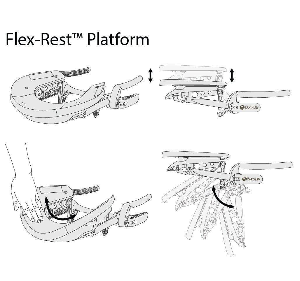 EarthLite Flex-Rest™ Headrest Platform