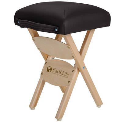 EarthLite Folding Massage/Tattoo Stool ERL-Nature Touch Black DSP-ERL-TCSTL-FOLD