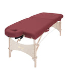 EarthLite Harmony DX™ Portable Massage Table Package ERL-Nature Touch Burgundy