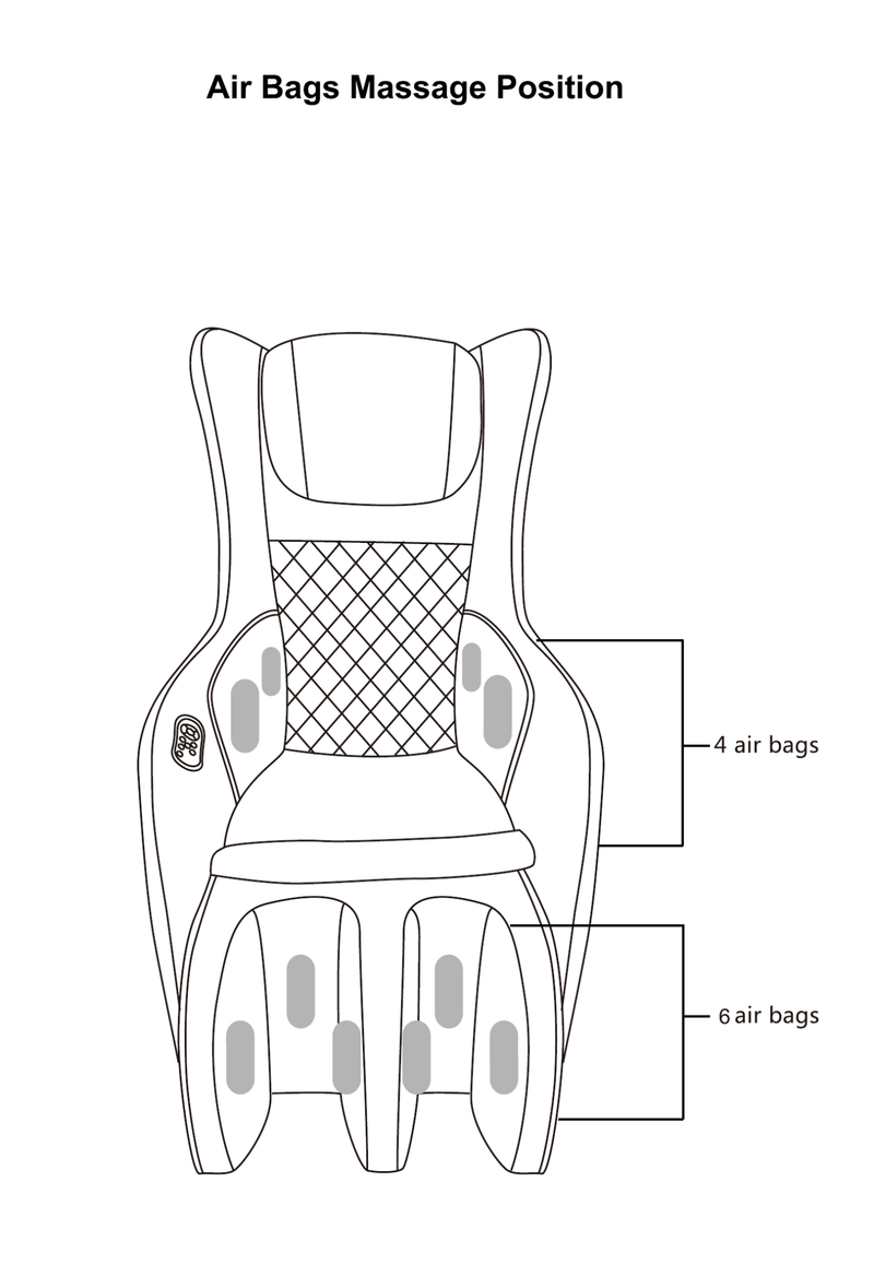 WS Nails Lumi Yumi Compact Massage Chair