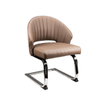 WS Nails Omni Customer & Waiting Chairs WSN-Brown with Texture / Waiting Chair FF-WSN-SYCHR-OMNI-6