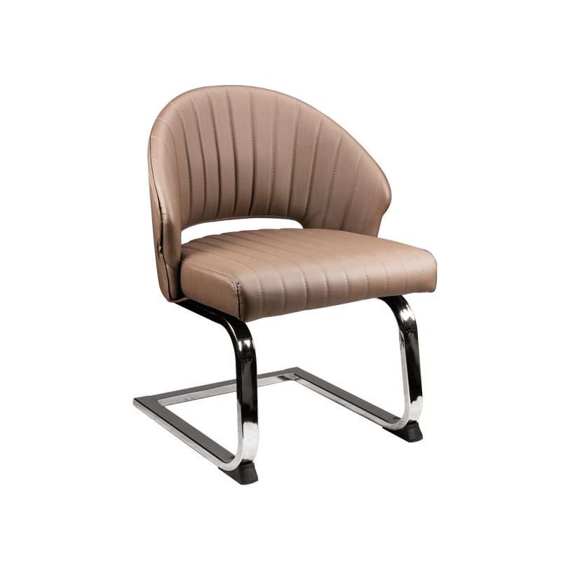 WS Nails Omni Customer & Waiting Chairs WSN-Brown with Texture / Waiting Chair FF-WSN-SYCHR-OMNI-6