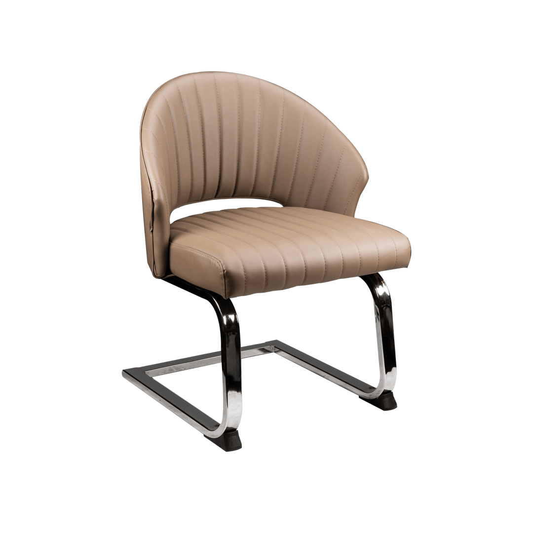 WS Nails Omni Customer & Waiting Chairs WSN-Brown / Waiting Chair FF-WSN-SYCHR-OMNI-4