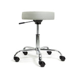 EarthLite Pneumatic Rolling Massage/Tattoo Stool ERL-Nature Touch Sterling / Standard (19-26") / No Thanks DSP-ERL-TCSTL