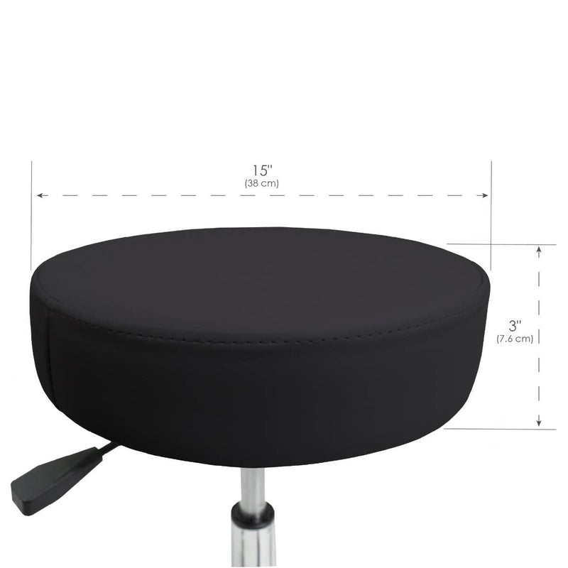 EarthLite Pneumatic Rolling Massage/Tattoo Stool