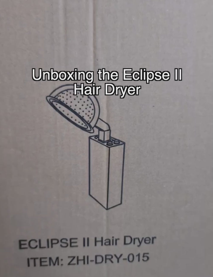 Secador de pelo de salón ECLIPSE II con capucha ajustable