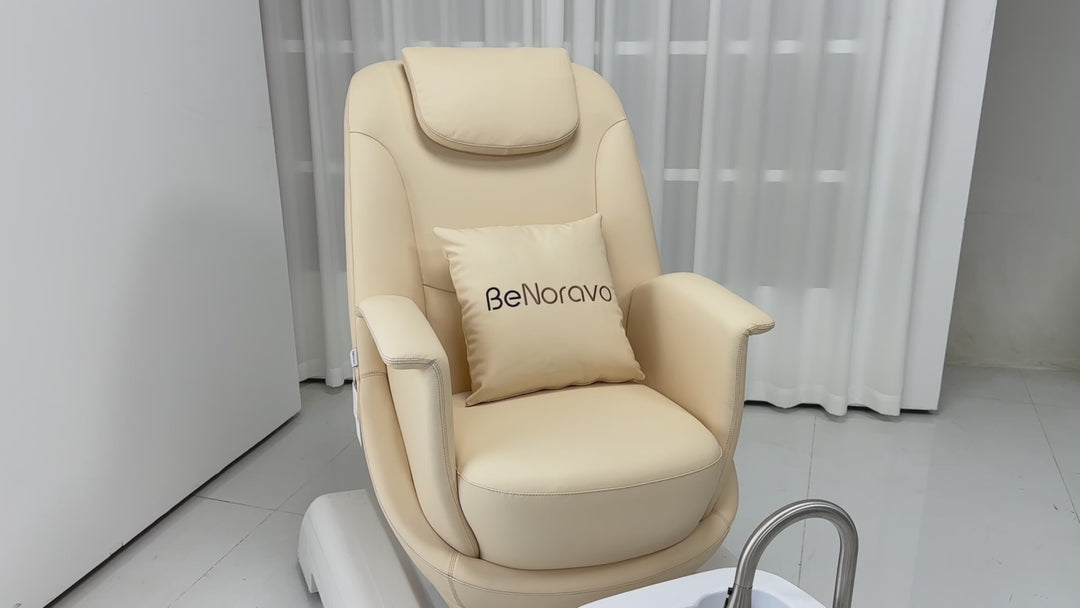 BENORAVO Fashion Modern Pedicure Spa Chair