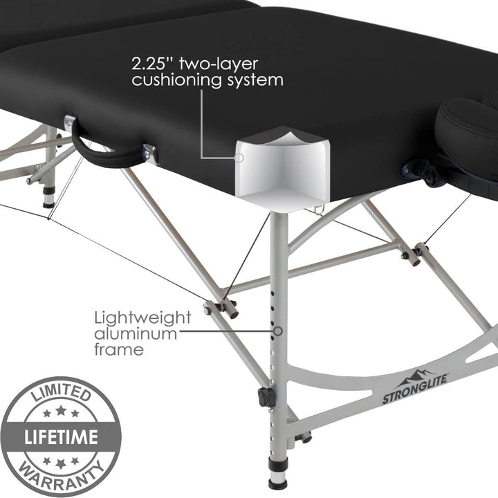 EarthLite Stronglite Versalite Pro Portable Massage Table Package