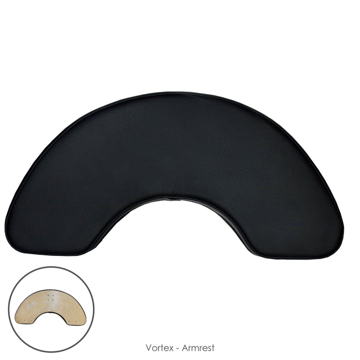 EarthLite Vortex™ - Individual Replacement Pads ERL-Nature Touch Black / Armrest Pad DSP-ERL-FCCHR-PART-AVILA-II-ARM-BLK