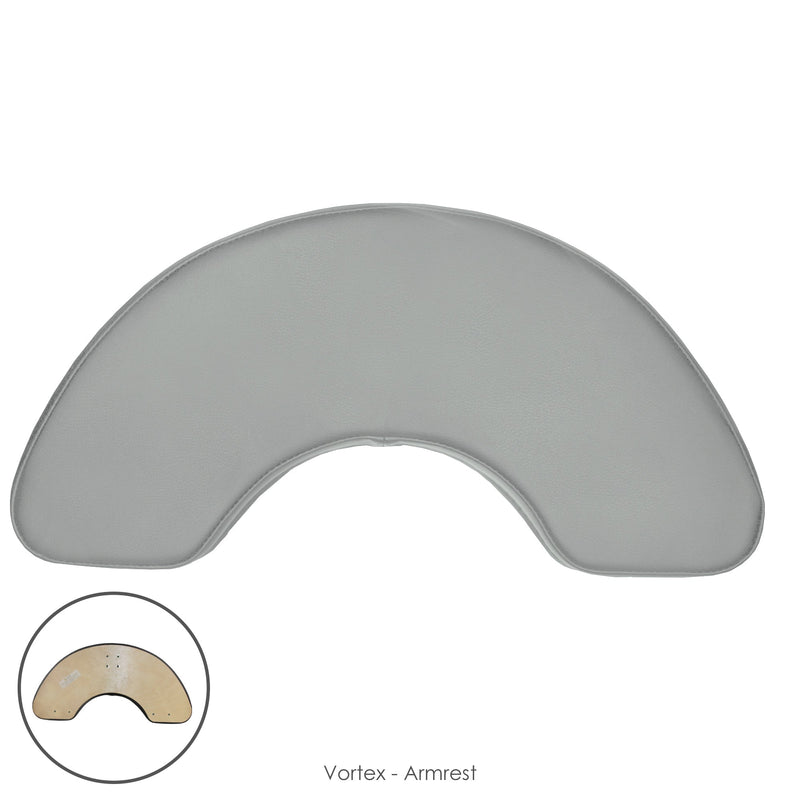 EarthLite Vortex™ - Individual Replacement Pads ERL-Nature Touch Sterling / Armrest Pad DSP-ERL-FCCHR-PART-AVILA-II-ARM-STE