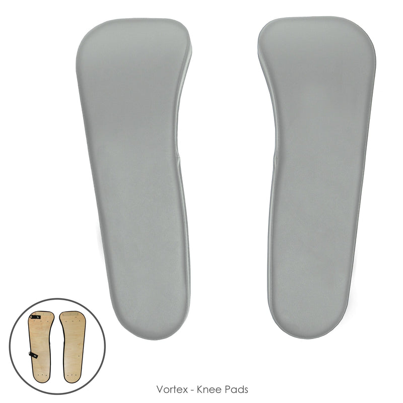 EarthLite Vortex™ - Individual Replacement Pads ERL-Nature Touch Sterling / Knee Pads DSP-ERL-FCCHR-PART-AVILA-II-KNEE-STE