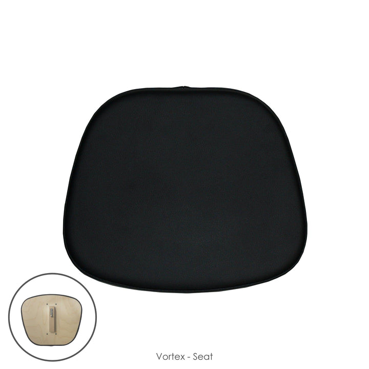 EarthLite Vortex™ - Individual Replacement Pads ERL-Nature Touch Black / Seat Pad DSP-ERL-FCCHR-PART-AVILA-II-SEAT-BLK