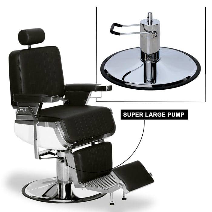 BarberPub Classic Modern Heavy Duty Metal Vintage Barber Chair