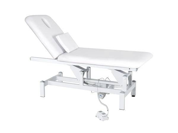 Beauty-Ace 2 Section Adjustable Electric  Beauty Beds/Massage Table with 2 Motors (White) BA8231 FF-DPI-FCCHR-8231-WHT