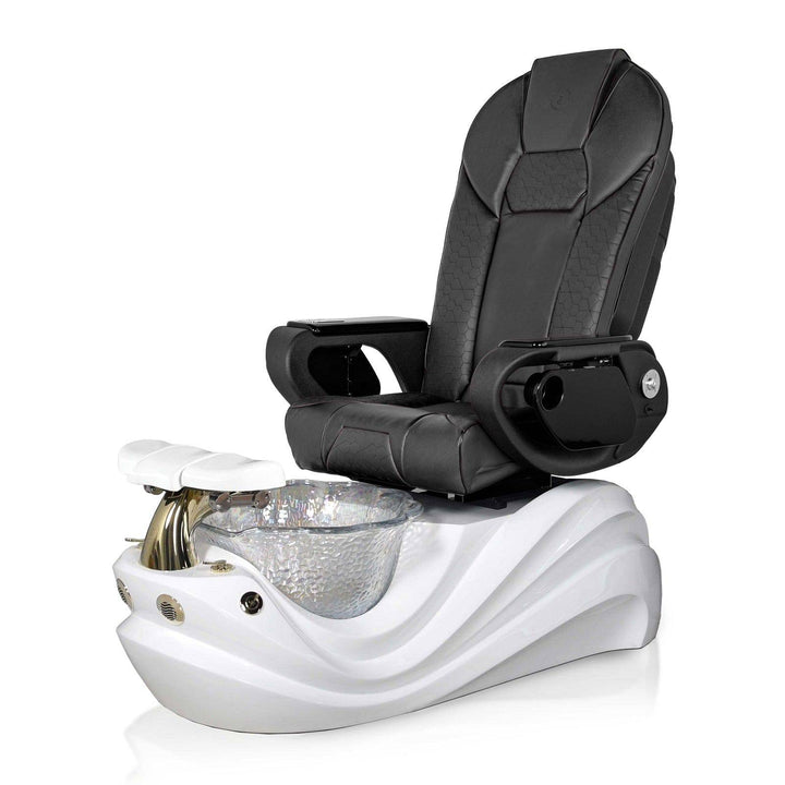 TSM T-SPA Royal Phoenix Throne-2 / White / Black T-SPA-ROYAL-PHOENIX-WHITE-BLACK