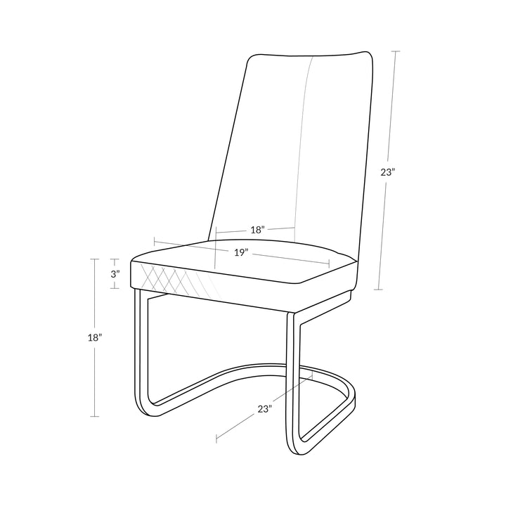 Mayakoba Aster Salon Customer Chair