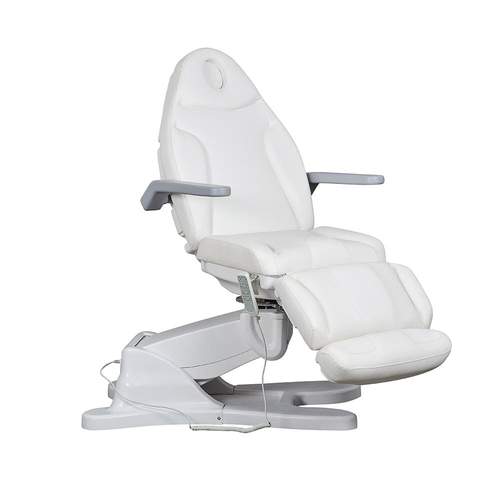 TatArtist Electric Facial Bed Rotating Aesthetic Spa Cosmetic Chair with Paper Roller G904 FF-DPI-FCCHR-G904-WHT