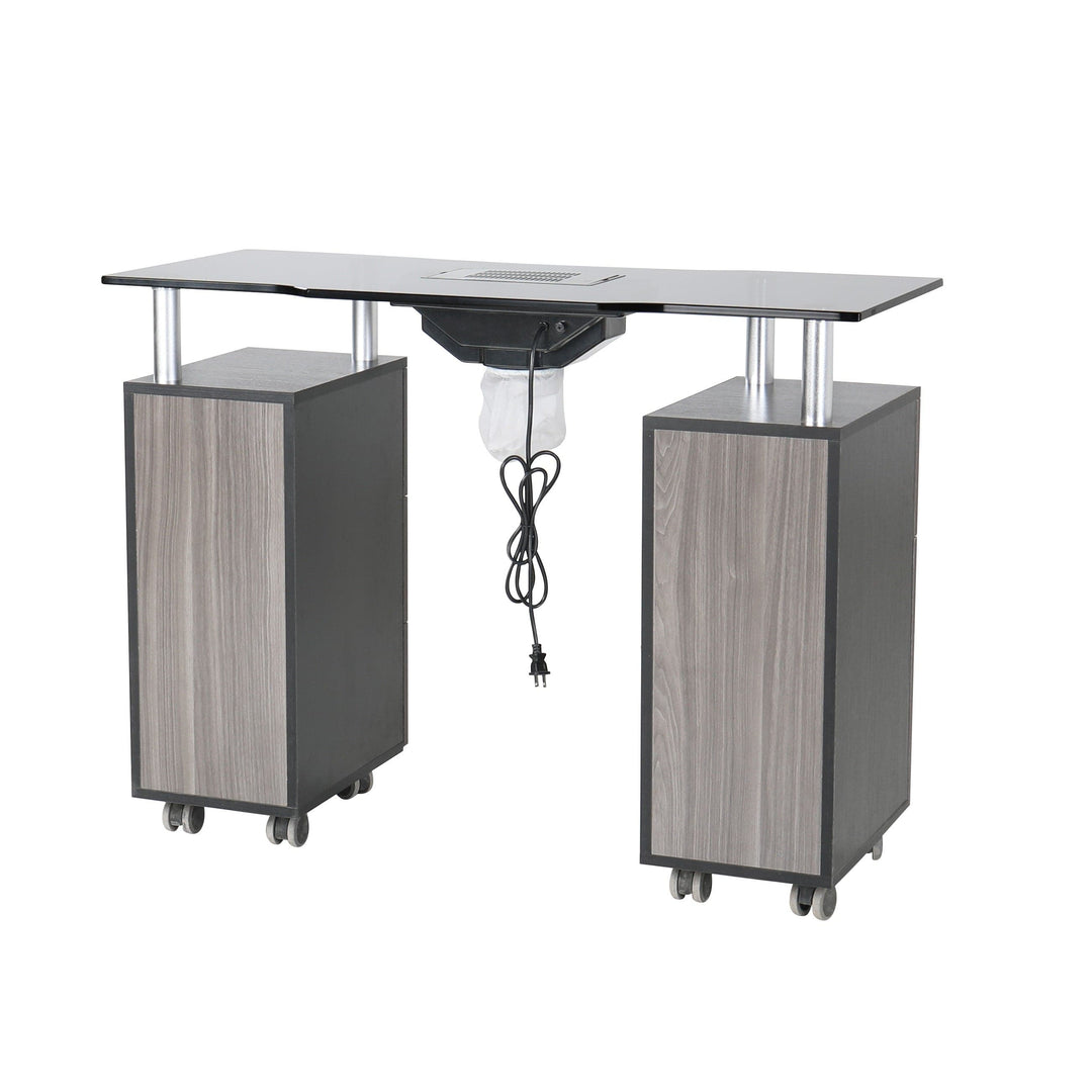 Mayakoba Glasglow Manicure Table With Fan