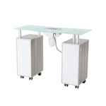 Mayakoba Glasglow Manicure Table With Fan