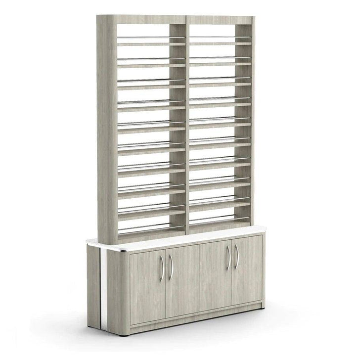 Lexor The MODEN™ Double Polish Rack with Storage VM840 Hazel MODEN FF-LXR-NPORK-VM841