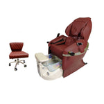 Diva Diva Deluxe Spa Pedicure Chair with Free Pedicure Stool