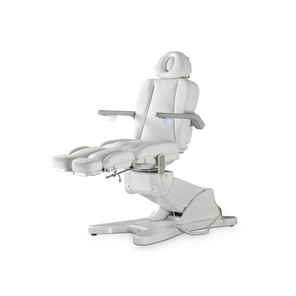 Beauty-Ace 3-Motor Medical Treatment Bed with Separated Legrests G901 FF-DPI-FCCHR-G901-WHT