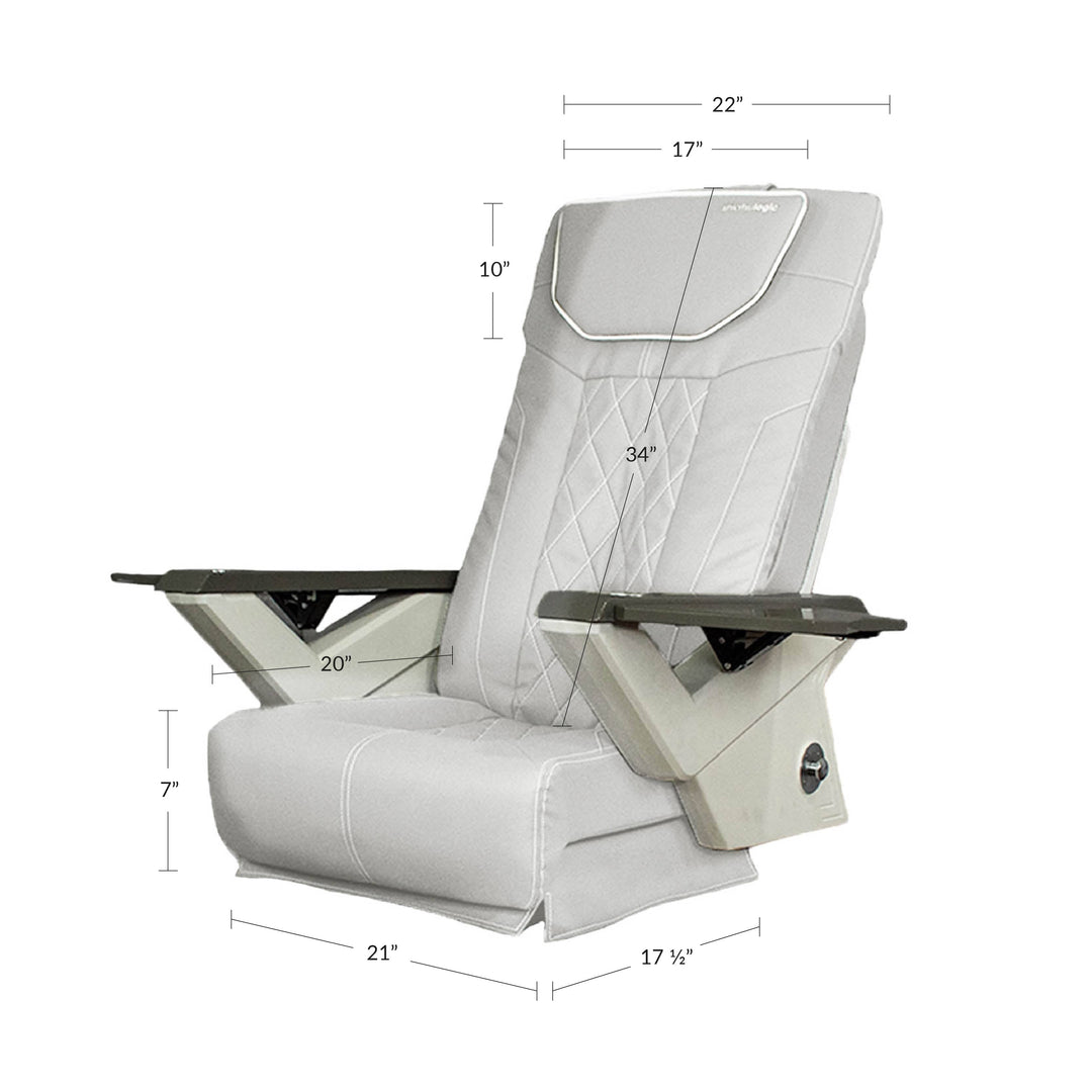 Mayakoba Shiatsulogic FX Massage Chair Top for Pedicure Chairs (chair w/o cover set)