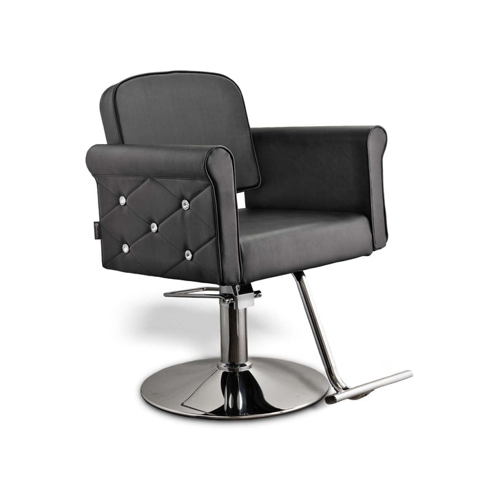 Berkeley Raelynn Salon Styling Chair A39 Black with Rhinestone HON-SYCHR-801139C-BLK