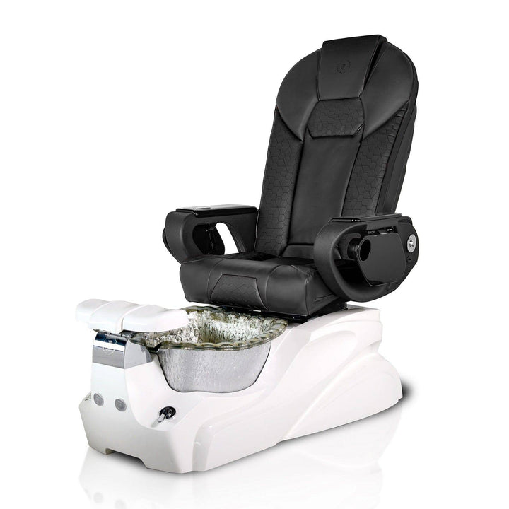 TSM T-SPA White Base Humvee Throne-2 / Black T-SPA-TRI-WHITE-EPOX-BLACK