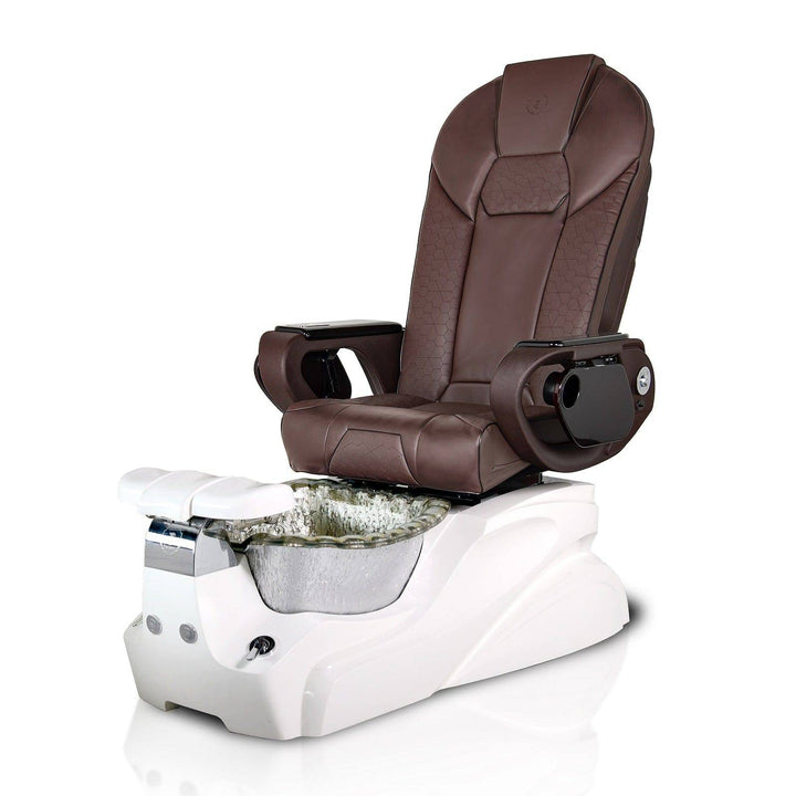 TSM T-SPA White Base Humvee Throne-2 / Chocolate T-SPA-TRI-WHITE-EPOX-CHO