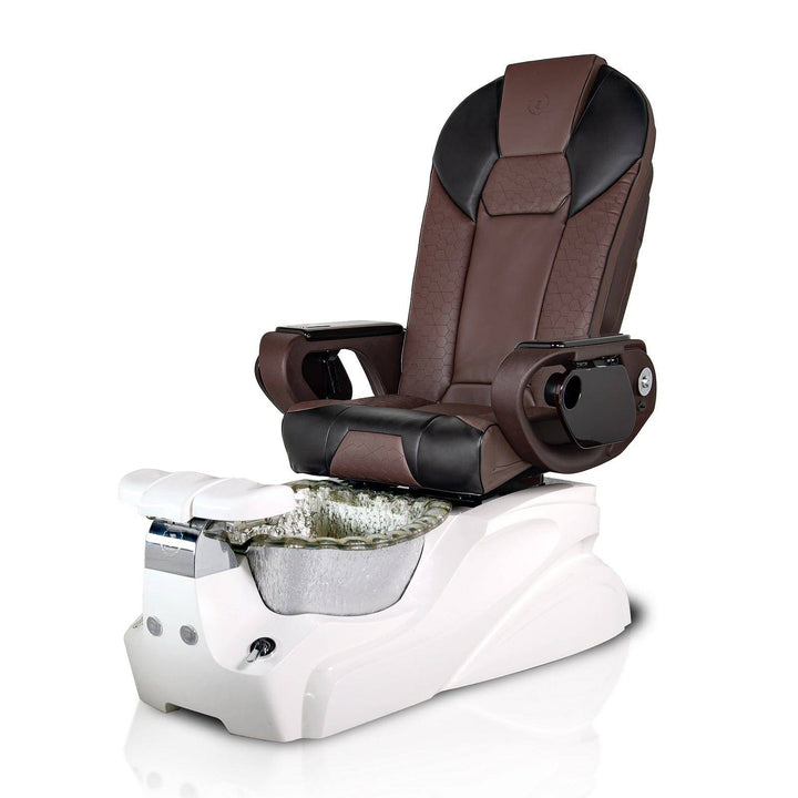 TSM T-SPA White Base Humvee Throne-2 / Doutone T-SPA-TRI-WHITE-EPOX-MOCHA