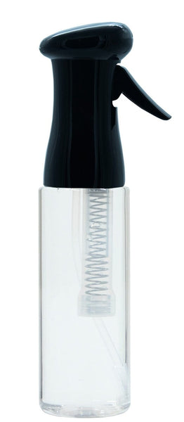 Continuous Mist Spray Bottle For Hair, 12.2 Oz (Black, White and Clear –  ShopSalonCity