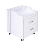 J&A USA J&A Pedicure Accessory Cart & Trolley White KM FF-JASPA-KM-CART-WHT