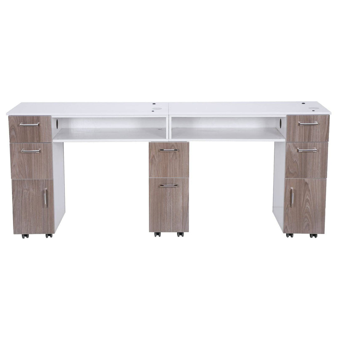 Mayakoba Milan Manicure Nail Table - Double