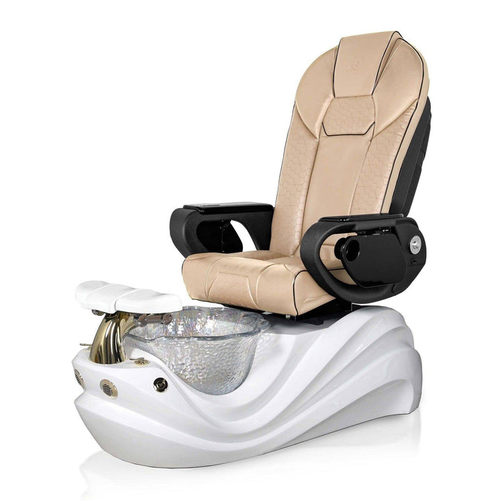 TSM T-SPA Royal Phoenix Throne-2 / White / Champagne T-SPA-ROYAL-PHOENIX-WHITE-CHAM