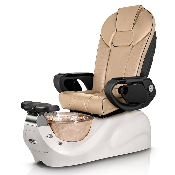 ShopSalonCity T-SPA Vespa TV-White-Gold / Throne-2 / TV-Champagne T-SPA-VESPA-WHITE-GOLD-T2-CHAM