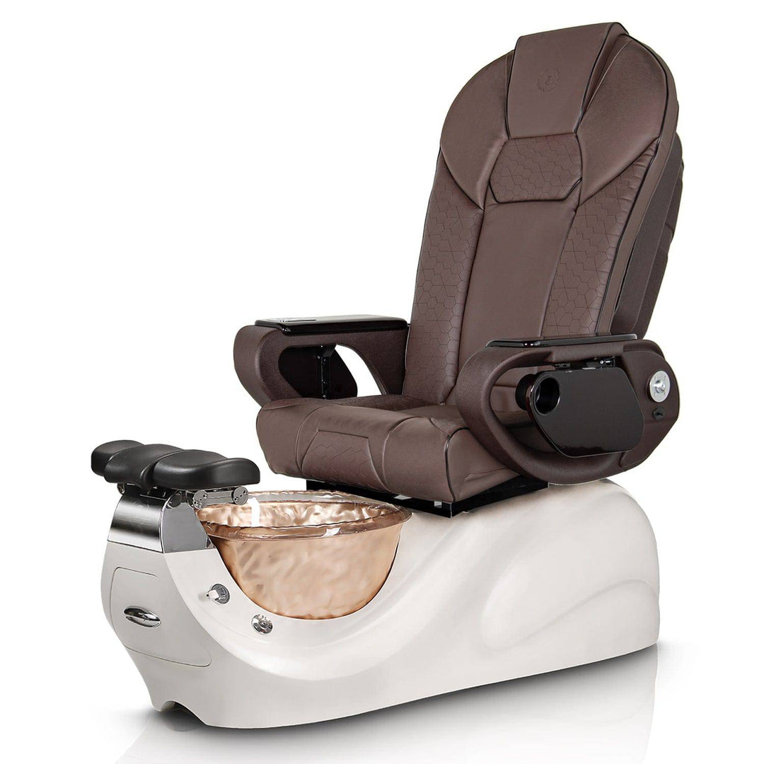 ShopSalonCity T-SPA Vespa TV-White-Gold / Throne-2 / TV-Chocolate T-SPA-VESPA-WHITE-GOLD-T2-CHO